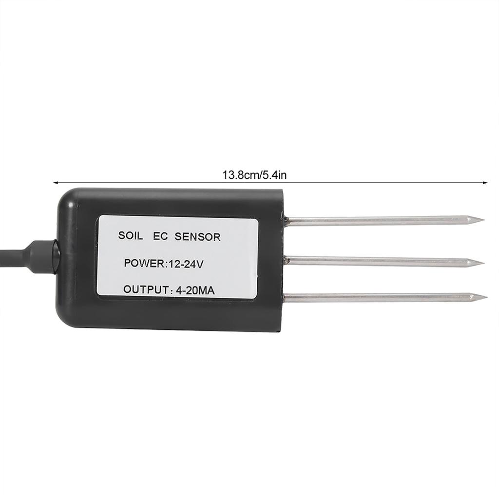 4-20MA Professional Waterproof Soil Conductivity Sensor Meter Detector Monitor