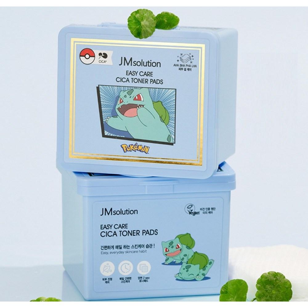 JMSOLUTION Pokemon Easy Care Cica Toner Pad 200ml, 70 pieces, 1 piece