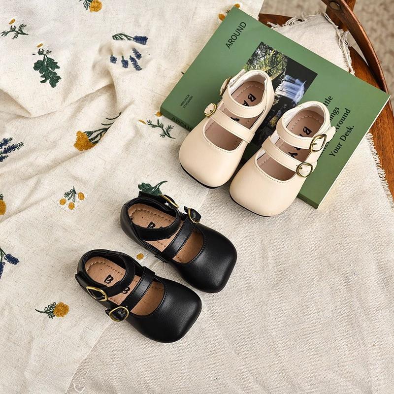 2025 spring baby shoes baby soft sole soft leather princess shoes women's spring and autumn toddler shoes girls single shoes toddler shoes