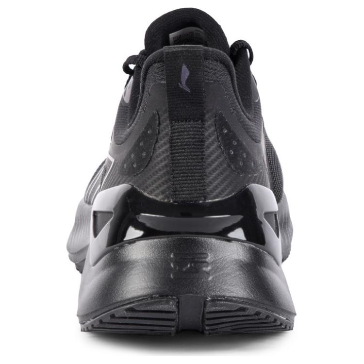 Li-Ning Versatile Comfortable Shock Absorbing Non-Slip Wear-Resistant Low-Top Casual Running Shoes Men Sneaker Black ARHV021-1