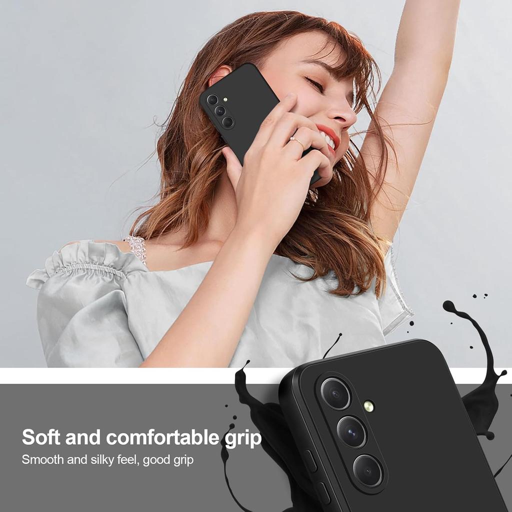 Noble Fashion Solid Colour Shockproof Protective Liquid Silicone Phone Case For Samsung Galaxy A54/A34/A24/A14/A04s