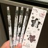 4pcs 0.5mm 2B Lead Mechanical Pencil Set Break Resistant Student Writing Pencil  Back To School