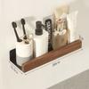 Moisture Proof Wooden Bath Storage Rack Wall-Mounted Toilet Organizer  Kitchen