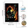 Full Round Diamond Painting The Sad Princess Art Rhinestone Picture Mosaic DIY 5D Cross Stitch Embroidery Home Decoration