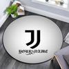 Custom Name Juventus2 Round Area Rug,Carpet Rug for Living Room Bedroom Sofa Playroom Decor,Non-slip Floor Mat