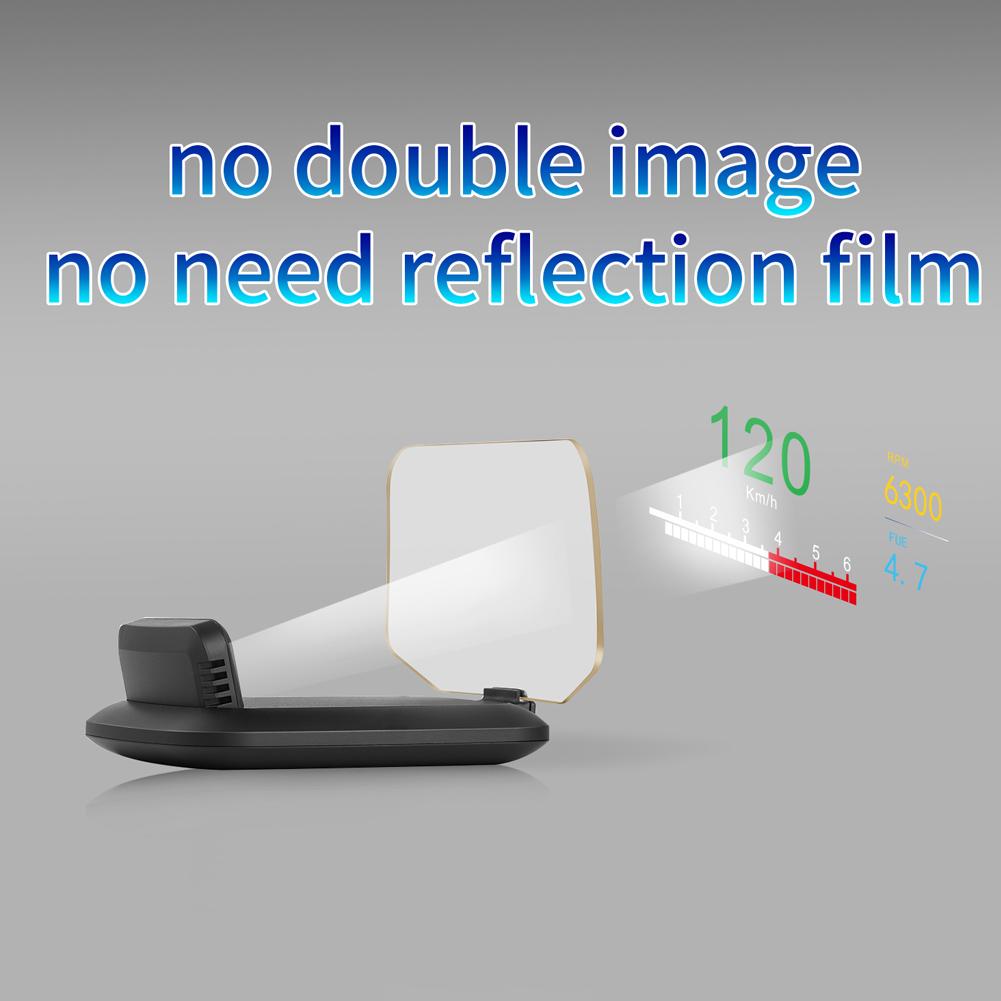 C1 OBD2+GPS LED OBD Car HUD Head Up Display Speedometer Projector System Diagnostic Tool