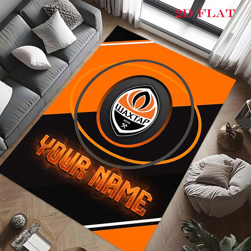 Custom Fc Shakhtar Donetsk Carpet Rug for Living Room Bedroom Home Sofa Decoration,Kids play Nonslip Floor Mat