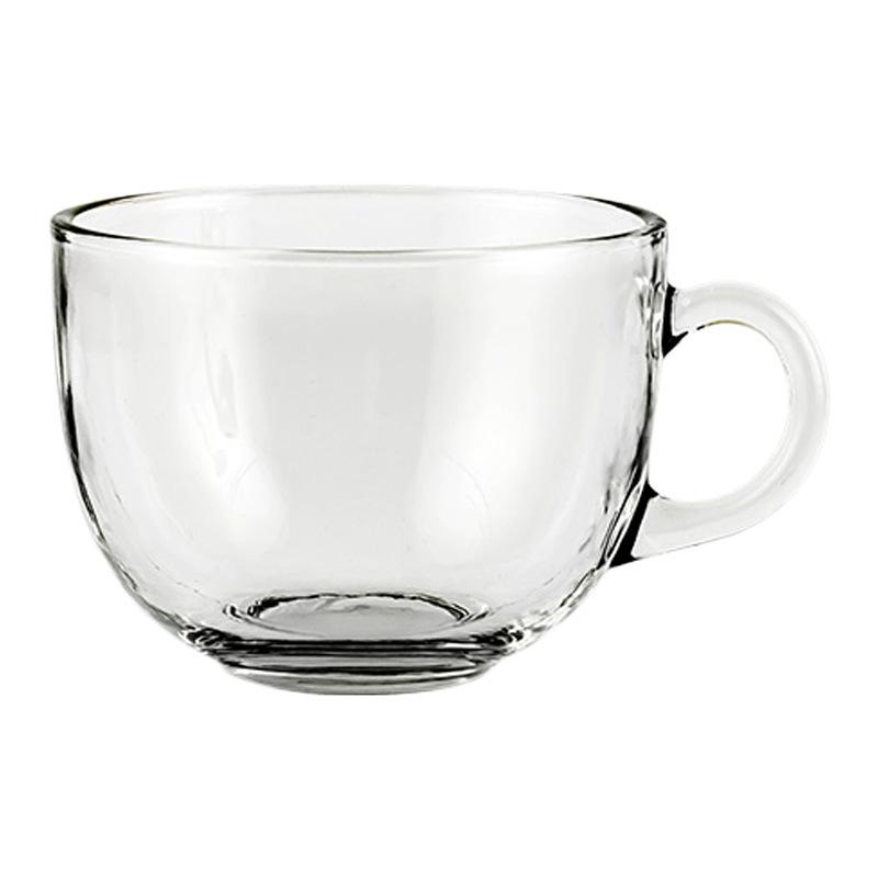 Breakfast Glass Transparent Mug Household Cup Yogurt Oat Cup Water Glass Wine Glass Summer Juice Cup