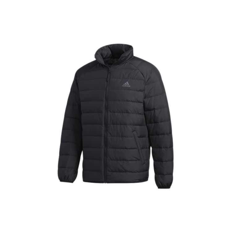 Adidas 3-in-1 Down Jacket with Detachable Hood and Multiple Pockets Men Outerwear Black GP2916