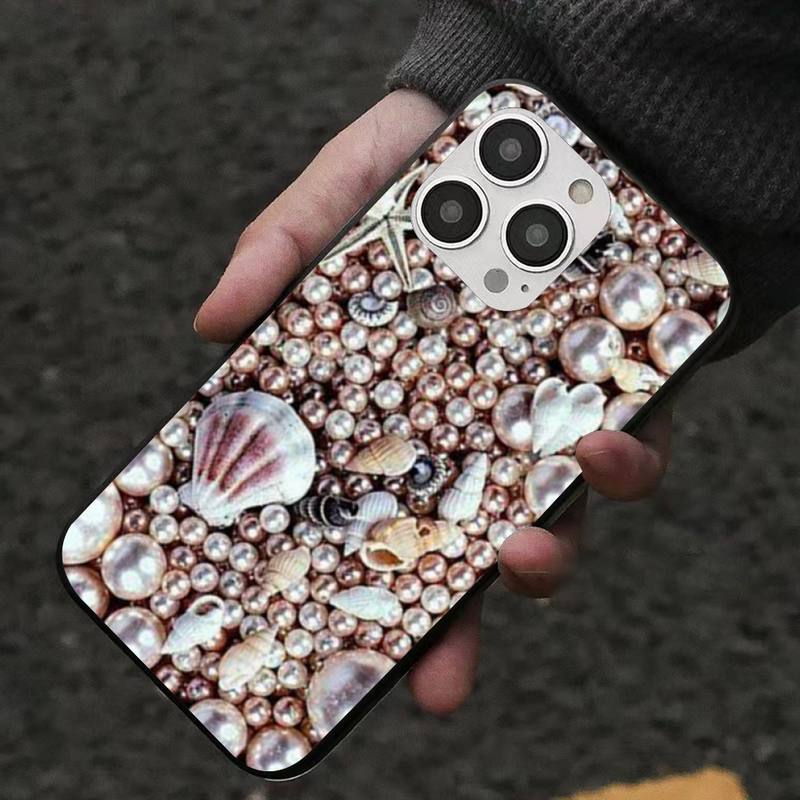 Seaside Shells Phone Case For Iphone 7 8 Plus X Xr Xs 11 12 13 Se2020 Mini Mobile Iphones 14 Pro Max Case