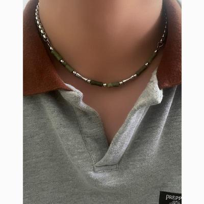Gaga Niche Retro Ručně vyráběný náhrdelník s řetízkem na klíční kost pro páry