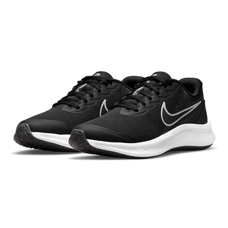 Nike Star Runner 3 'Black Summit White' GS DA2776-003