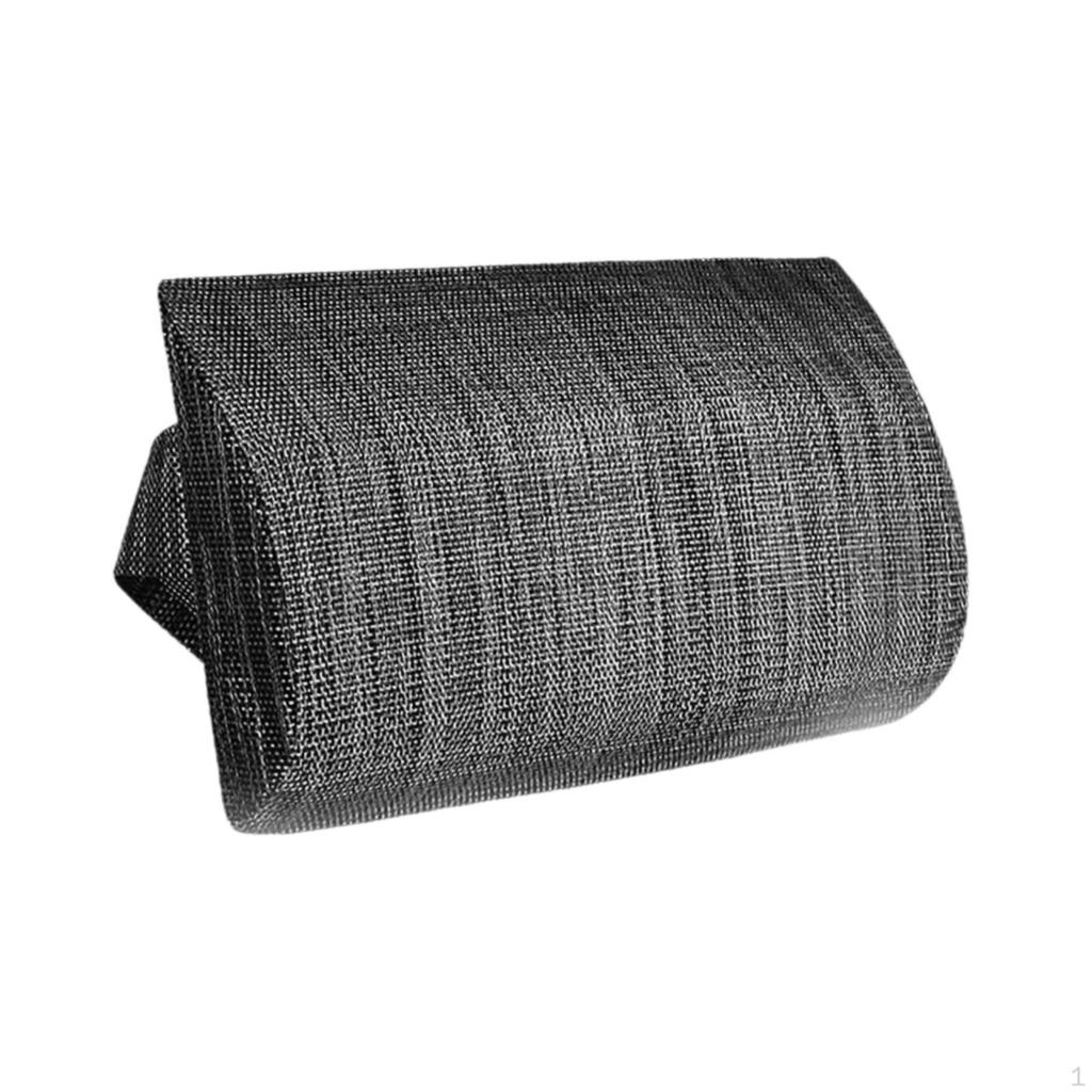 Krzesło Leżanka Zagłówek Poduszka Podparcie Miękka z Elastyczną Gumką Rozkładane Heather