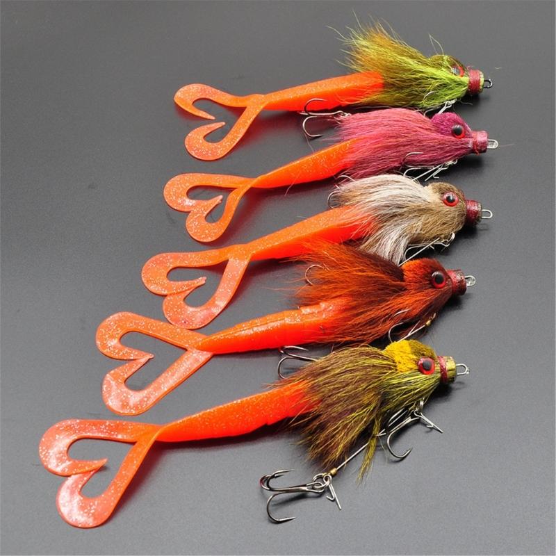 Environmentally Safe Fishing Lures Realistic Rodents Shape With Balanced Weight Distribution For Various Skill Level