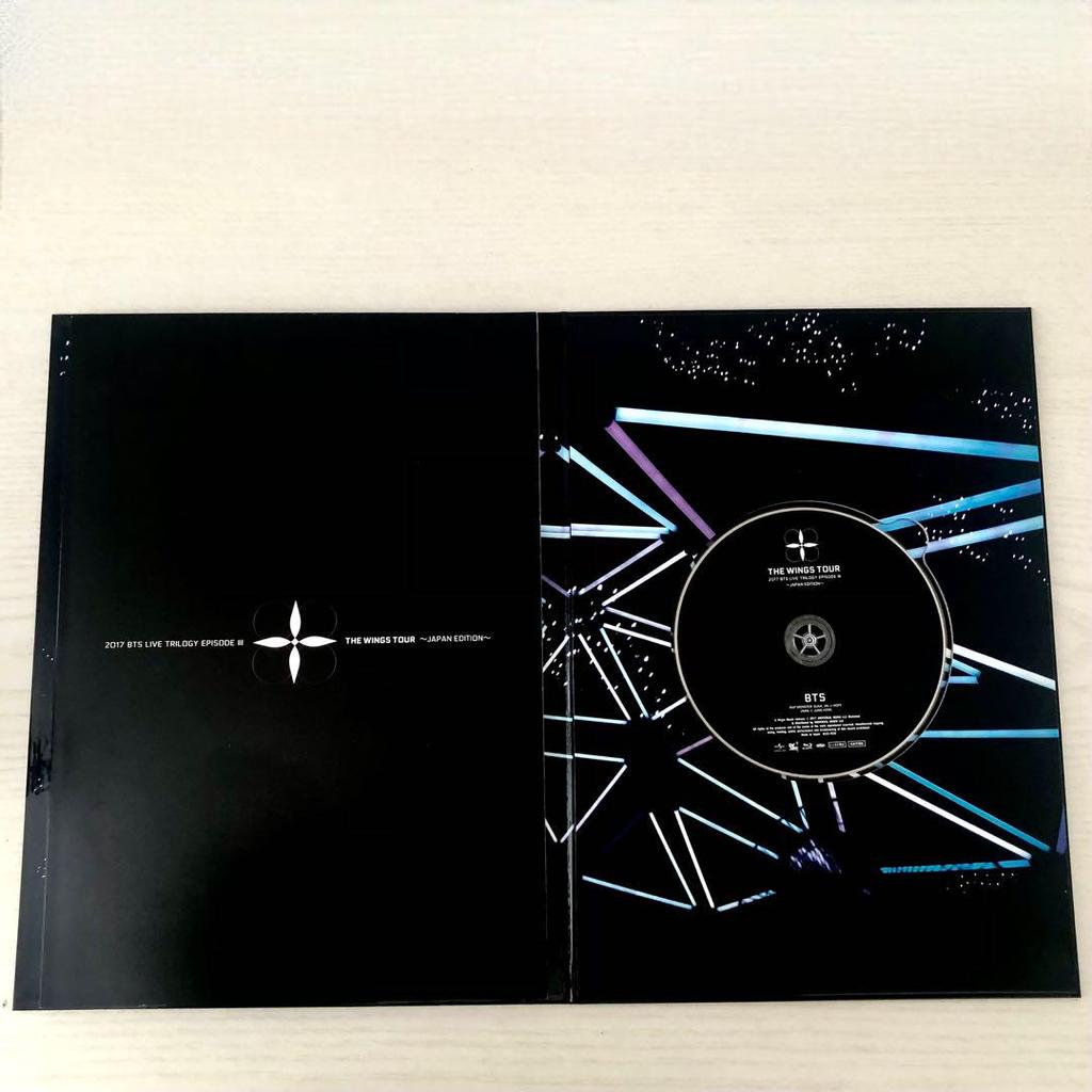 [USED] BTS THE WINGS TOUR 2017 Blu-ray First Press Limited Edition Japanese
