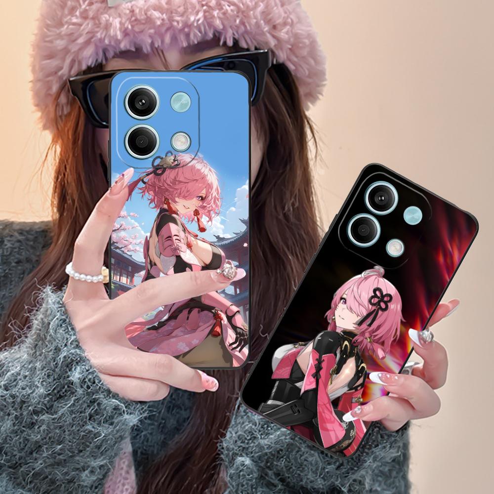 Wuthering Waves Taoqi Mobile Phone Case for Xiaomi Redmi 15 14 13 12 A5 3 2 1 C Plus 4G 5G Colorful Printing Cover Pretty Cover