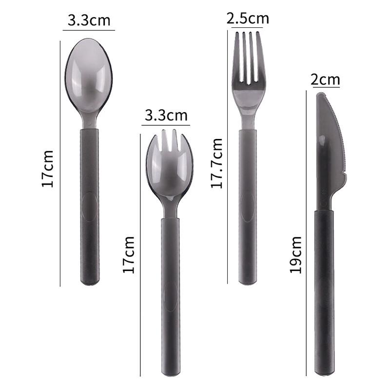 Deshangyuan 17cm Individually Wrapped Disposable Spoons