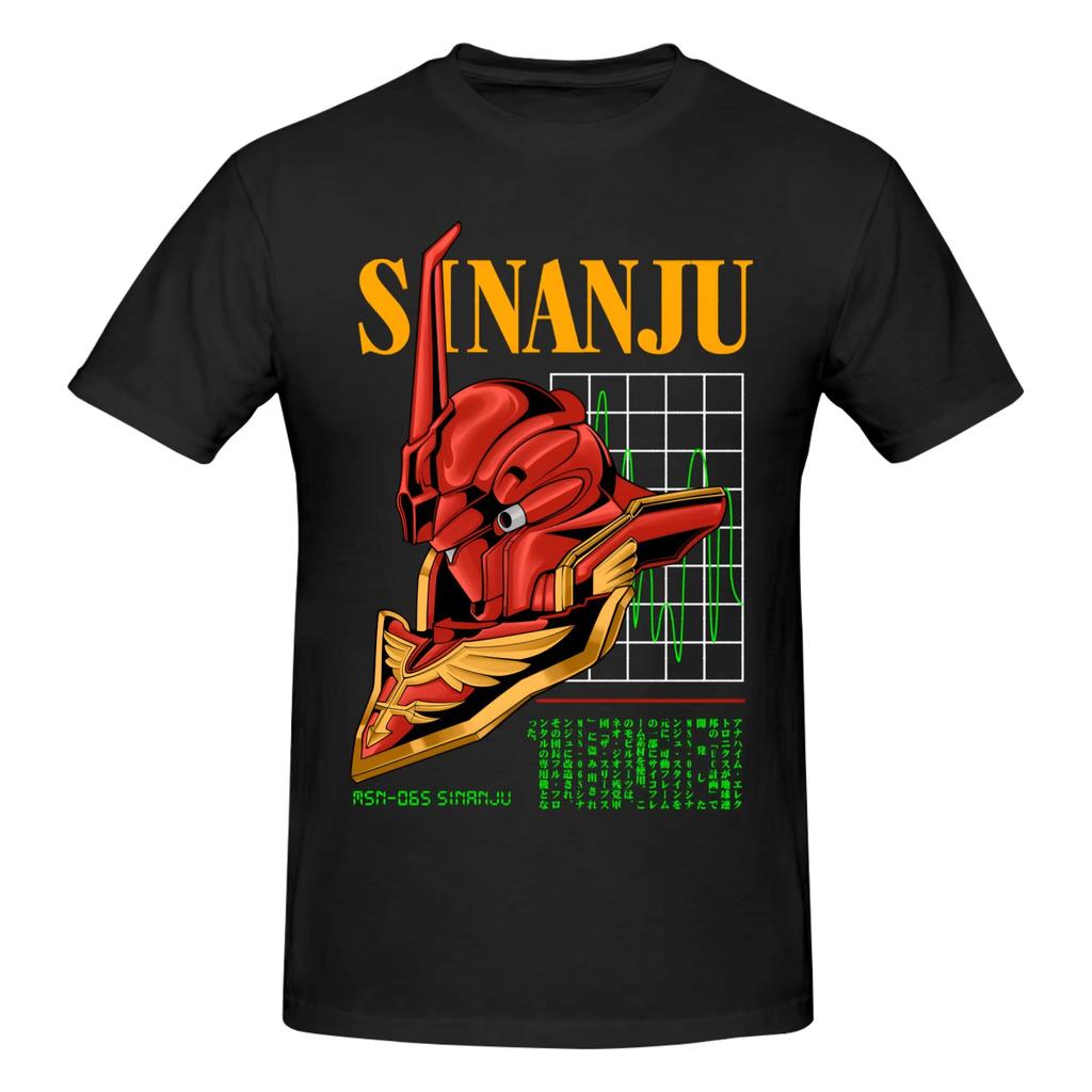 Mecha Warrior Gundam T Shirt for Men 2026 Cotton Freedom T-shirts Summer Short Sleeve Tee Shirt Slim Fit Clothing Gift