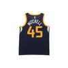 Nike Temporada da NBA 2020 Camisa Swingman Utah Jazz Donovan Mitchell Masculina Tops College-Navy Amarelo-Sundial CW3683-426
