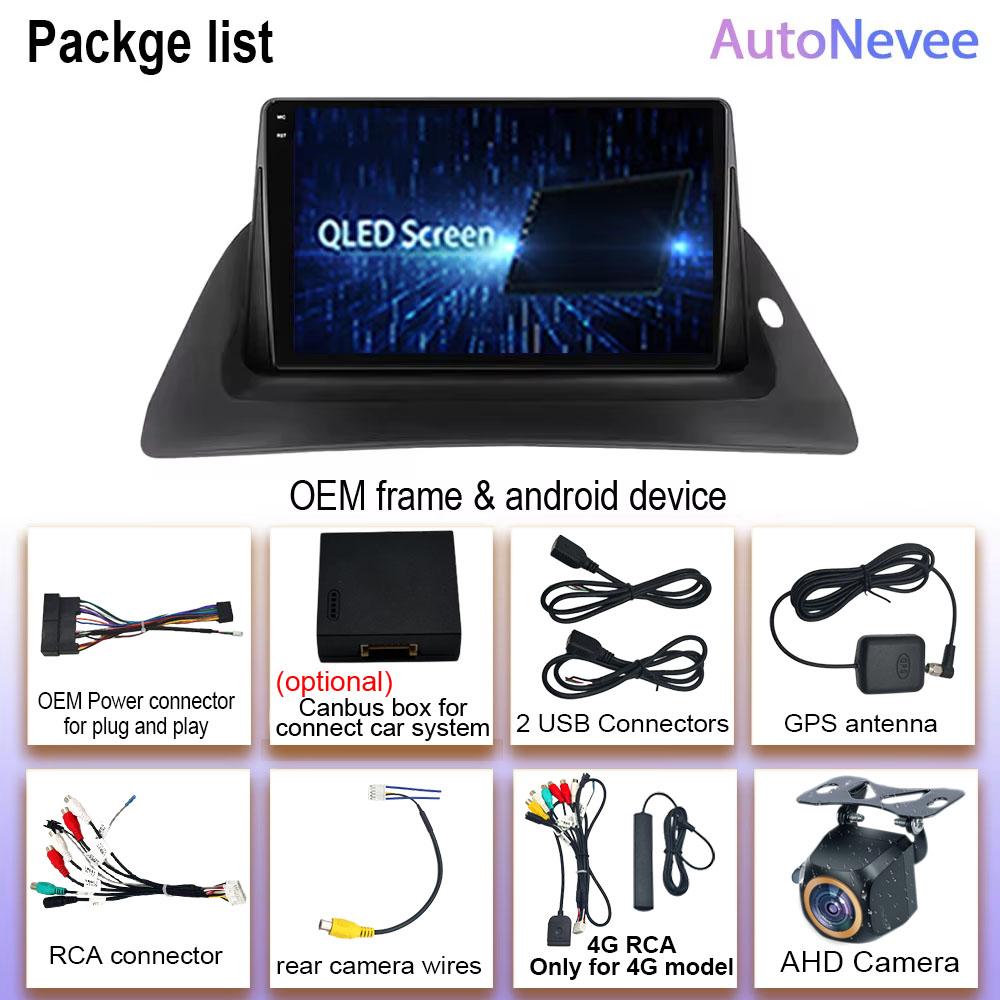 Car Radio Android For Renault Kangoo 2008 2009 2010 2011 2012 2013 2014 2015 - 2018 Multimedia Player GPS  Carplay Android Auto