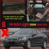 Autokoberce pro BENZ E třída W212 Sedan 2009-2013 2010 Vlastní auto podložky pod nohy automobilový kryt koberce interiér