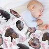 MOO DENG IS SO CUTIE Throw Blanket For Baby Nap Summer Beddings Bed Plaid Blankets