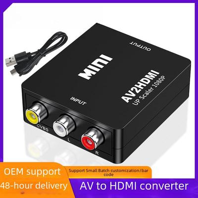 Sanlian 1080P RCA na HDMI konvertor pro přeshraniční AV, hraní her a TV set-top boxy