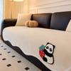 New Chenille Special-Shaped One-Piece Straight Row Four-Season Universal Non-Slip And Anti-Cat Scratch Cartoon Leather Sofa Pad