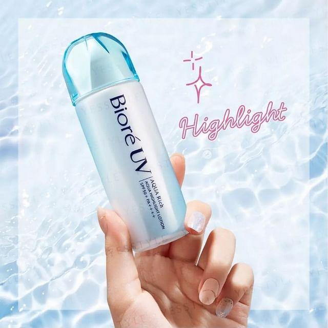 Kao - Biore UV Aqua Rich Aqua Highlight Lotion SPF 50+ PA++++ 70ml - JP Edition