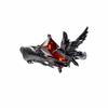 Bagues Style Gothique Acier Inoxydable Corbeau Noir Cristal pour Femmes Hommes Mode Punk Hip Hop Rock Fête Bijoux de Doigt