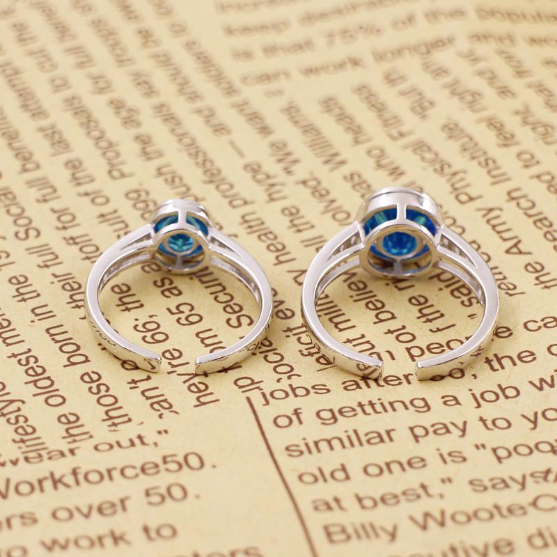 Iron Man Arc Reactor Ring for Men Women 925 Sterling Silver Jewelry Cosplay Props Couple Lovers Aniversary Engagement Xmas Gifts