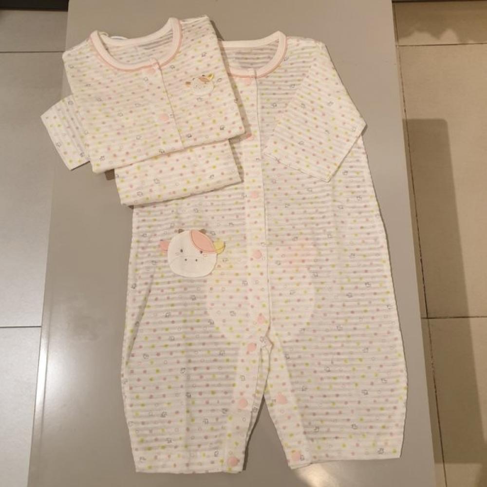 Absorba Summer Birth Gift Ox Year Commemorative Ukapima 7 Parts Innerwear + Ukapima 7 Parts Space Suit