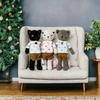 Kawaii Cats Plush Dolls Dressing Cat Stuffed Animals Plush Soft Toys for Girlfriend Girls Birthday Christmas Gifts