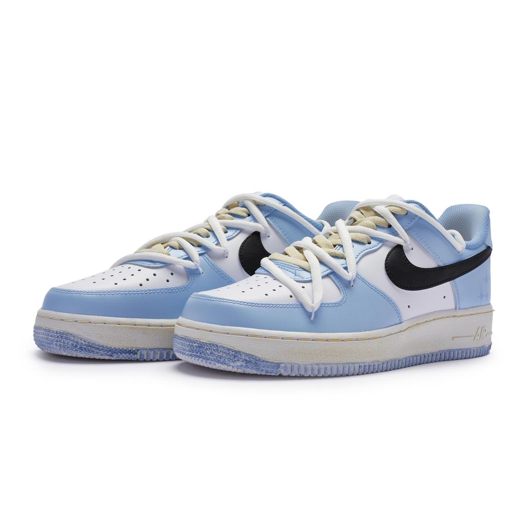 Nike Air Force 1 Low 811 Manufacturing Slip Resistant Low Top Skateboard Shoes GS Blue White DH2920-111(Team80-)