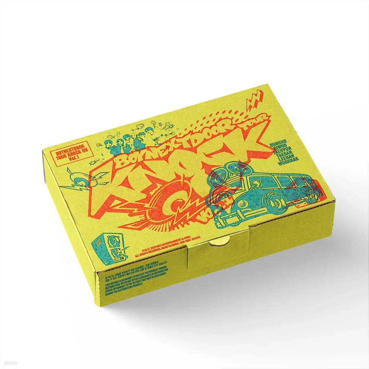 

(нераспечатанный) Boynextdoor Paradise Концерт Boynextdoor Тур Knock On