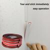 1PC 1/2/3meters Flexible Trim Caulk Strip Wall Moulding Trim, Peel and Stick Trim for Wall Corner Deco, Ceiling