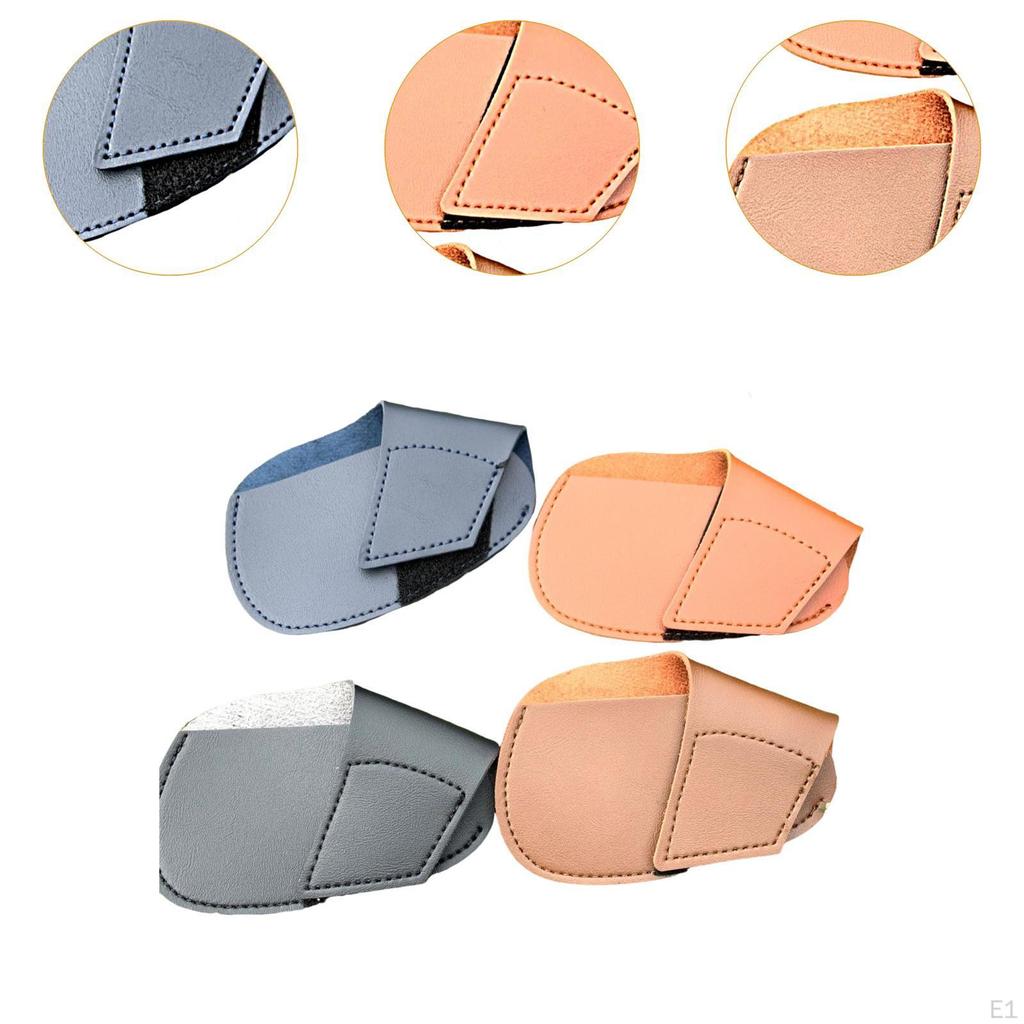 4Pcs Golf Headcovers Putter Cover PU Leather Dustproof Fits Most Club Headcover