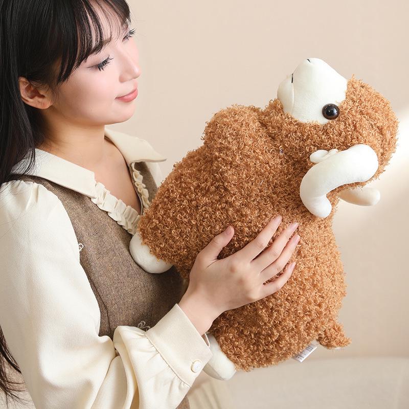 Cute Sheep Plush Toy - Children's Soothing Doll & Claw Machine Prize Gift