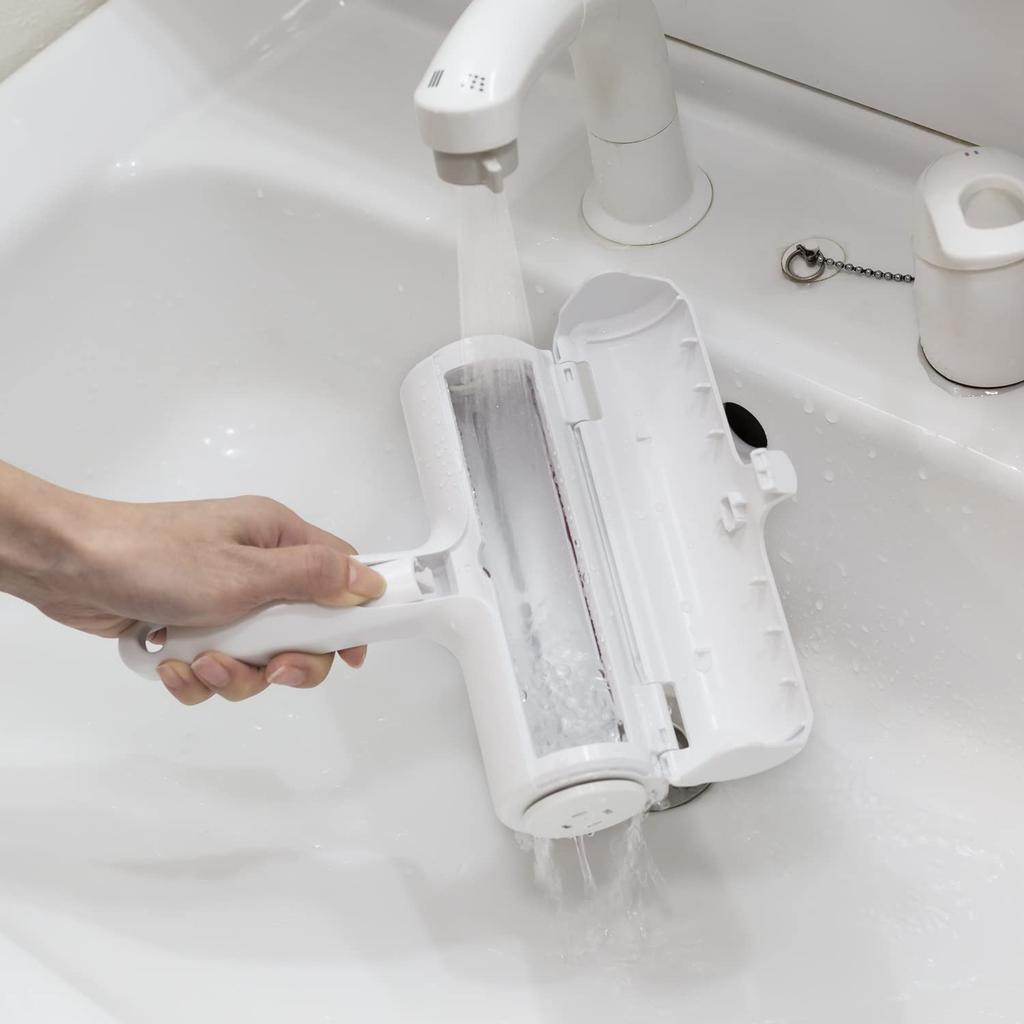 Nihon Seal Direct Sales Roller Hair Remover Cleaning Roller for and and Removes and Convenient Cleaning Roller for Dog Cat and N88M Paku-Paku Carpets,