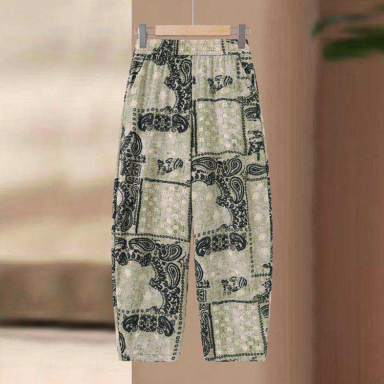 Summer 2026 Retro High-Waist Wide-Leg Casual Pants