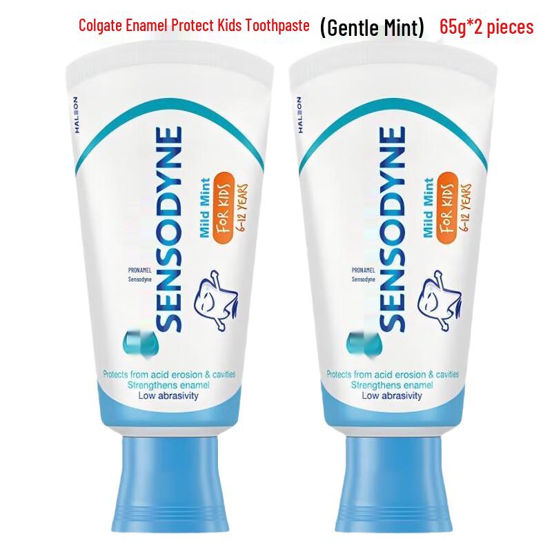 

Sensodyne Enamel Health Kids Toothpaste, Mild Mint, 2-Pack