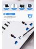 International Universal Power Strip with USB, Multi-Purpose UK & EU Plug Board with Switch