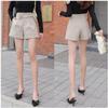 Women's High-Waisted Wide-Leg Suit Shorts - Spring/Summer 2026 Korean Style Fashion