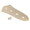 Musiclily Pro Steel JB Jazz Bass Control Plate for Jazz Bass and Electric Basses, Gold