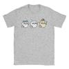 Men Nerdy Chiikawas and Friends Book Club Hachiware Usagi T Shirt  Pure Cotton Tops Vintage Crew Neck Tee Shirt Gift TShirt