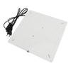 LED Grow Light 256LEDs 4000K White Red Lighting Indoor Plant Grow Light with Reflector Cover and Ste