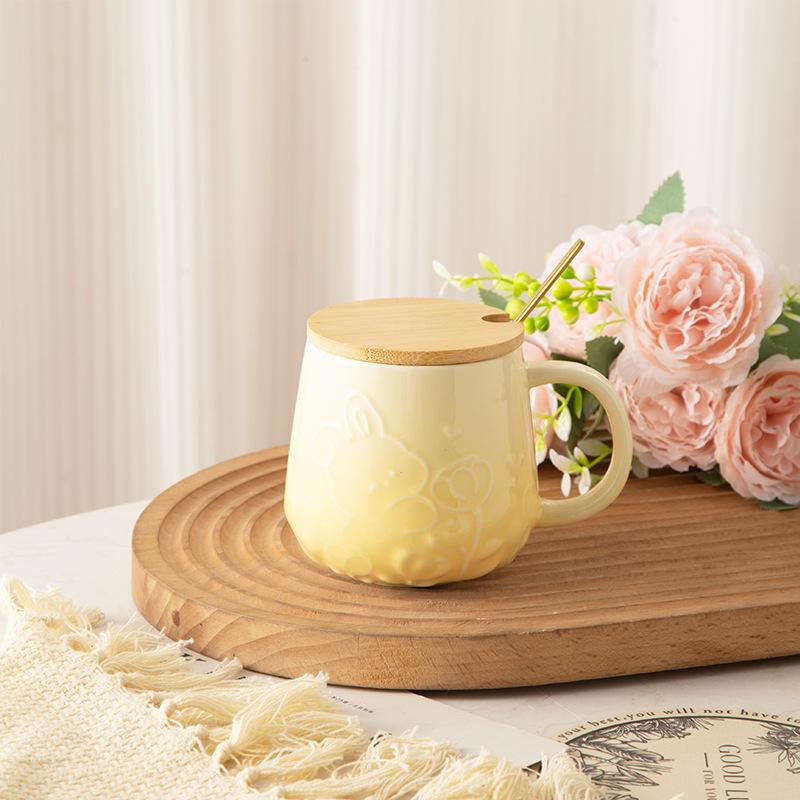 Graduation Gift for Teacher Souvenir Practical Small Gift for Female Students Ceramic Mug Water Cup Coffee Cup Household Use