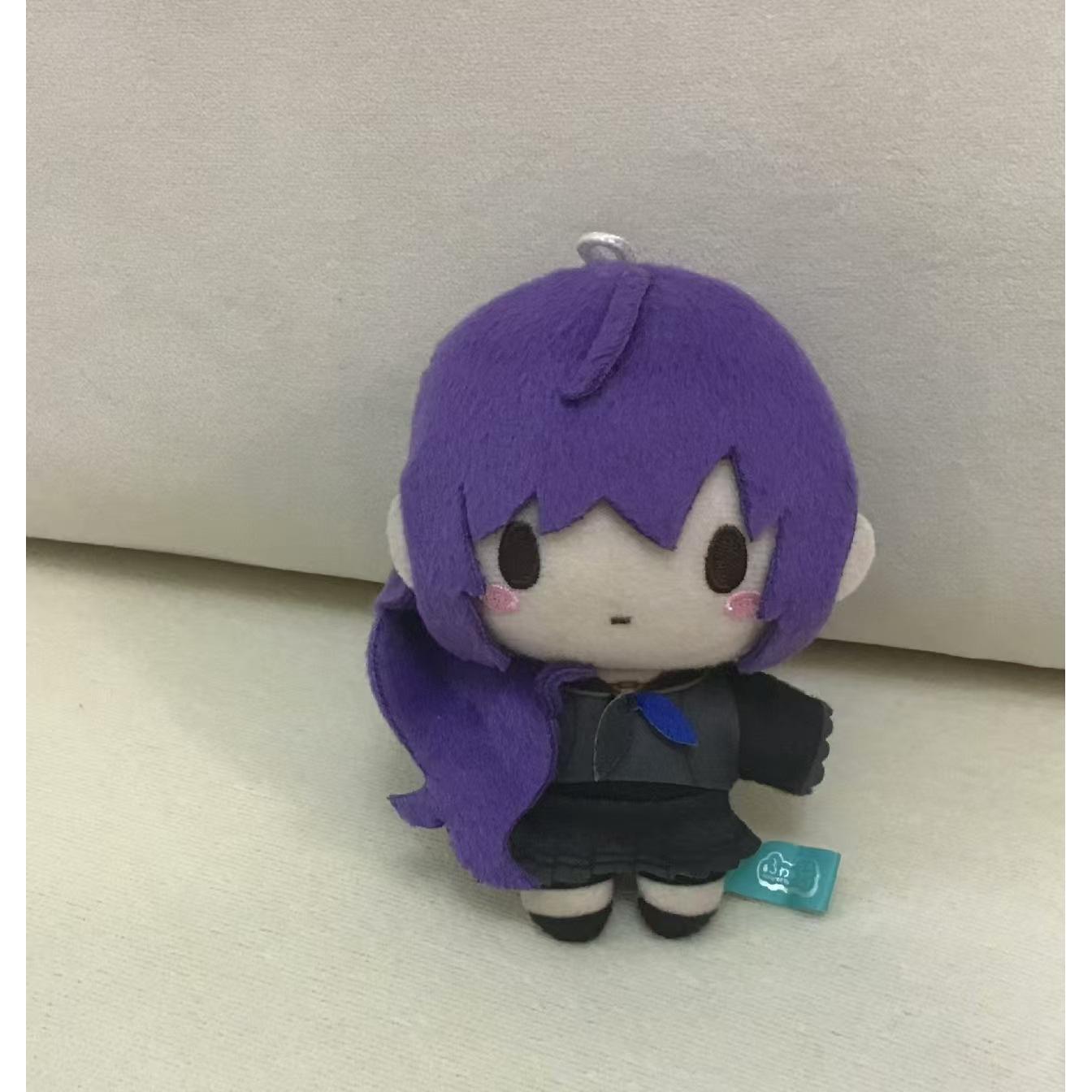 10cm Anime Character Plush Doll Keychain Cute Stuffed Toy Pendant Birthday Christmas Gift