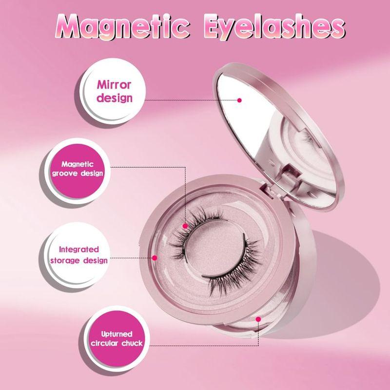 Lashie - Magnetic Multipack False Eyelashes with Tweezers