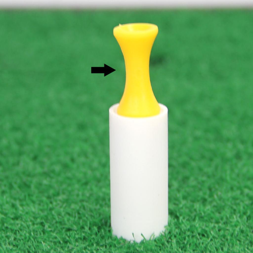 5 Peças Tee de Golfe para Interior e Exterior Suporte Estável para Bola de Treino Tees de Prática de Golfe Acessórios Esportivos de Golfe para Exterior